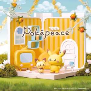 Pokemoned Figure Poke Peace House Anime Figures Pocket Monster Scène Ornement Enfants Cadeau De Noël Jouets Monstre Collection Enfant Jouet - Product Image 3