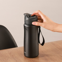 PINKAH 600ml 20 OZ Gourde isotherme en acier inoxydable anti-fuite sans BPA avec infuseur magnétique pour les voyages et les activités de plein air