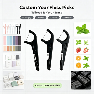 Vente en gros de <span class=keywords><strong>cure</strong></span>-dents dentaires en <span class=keywords><strong>plastique</strong></span> de bonne qualité, emballés individuellement dans des sachets OPP, et de <span class=keywords><strong>fil</strong></span> <span class=keywords><strong>dentaire</strong></span> au charbon pour l'hygiène bucco-<span class=keywords><strong>dentaire</strong></span> - Product Image 2