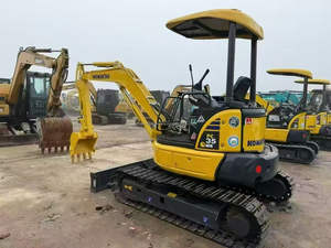 Meilleur prix, excavatrice Komatsu35 Mini PC35 PC35MR-3 d'occasion, modèle 2021, 3,5 tonnes, moteur, pompe, PLC, performances parfaites - Product Image 3