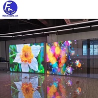 Pantalla LED Modular Transparente para Exteriores de Supermercados, Gran Pantalla Publicitaria Luminosa