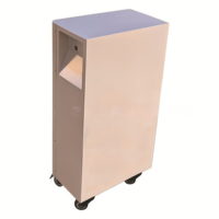 Boîtiers personnalisés en acier inoxydable pour batteries et stockage d'énergie avec roulettes, fabrication de tôles, usinage CNC/laser