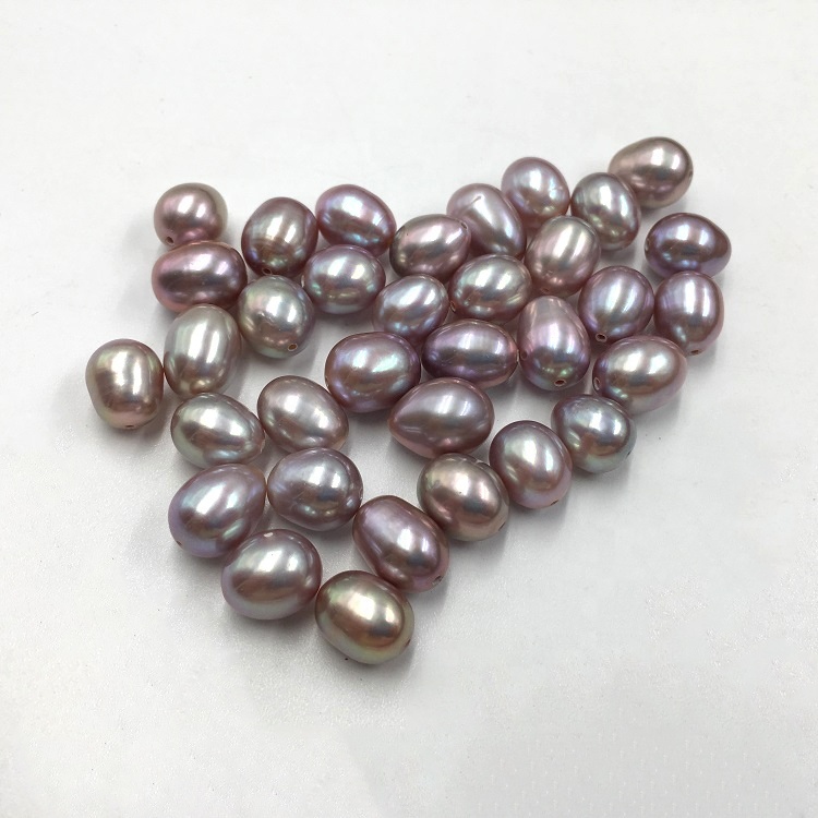 8-9mm violet perle naturelle prix perle d'eau douce lâche pour les bijoux de perle d'eau douce naturelle