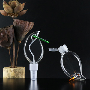 Flacon pulvérisateur en PETG de 50 ml en forme de cœur avec mousqueton pour gel hydroalcoolique, portable - Product Image 2