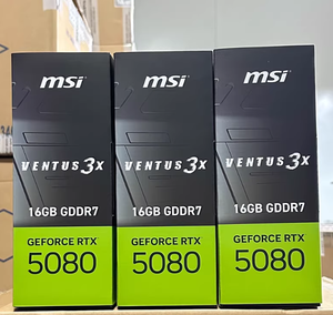 การ์ดจอเกมมิ่งรุ่นใหม่ 50 Series RTX 5080 OC Edition 16GB GDDR7 256 บิต พร้อมพัดลมระบายความร้อนสำหรับเวิร์กสเตชัน PCI 3.0 X16 RTX 5080 - Product Image 2