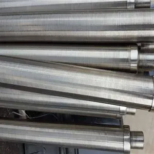 Stainless Steel V Wire Wrapped Wedge Filter Pipe/johnson Screen/ Water Well Screen