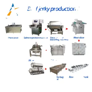 Ticari sığır sarsıntılı kurutma makinesi sığır sarsıntılı kurutucu makinesi sığır eti üretim hattı
