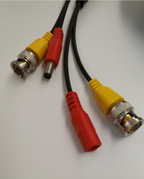 Câble de caméra de vidéosurveillance Mini RG59 Siamois Secrituy BNC + DC Premade