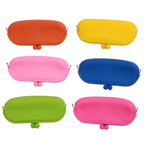 Nhà Máy Trực Tiếp Bán Silicone Cao Su Silicone Pouch Purse Wallet Kính Điện Thoại Di Động Mỹ Phẩm Coin Bag Trường Hợp - Product Image 5