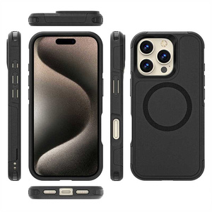 Funda Protectora Resistente a Impactos para iPhone 15 Pro Max, con Carga Inalámbrica, TPU + PC, para iPhone 12, 16, 17 - Product Image 6