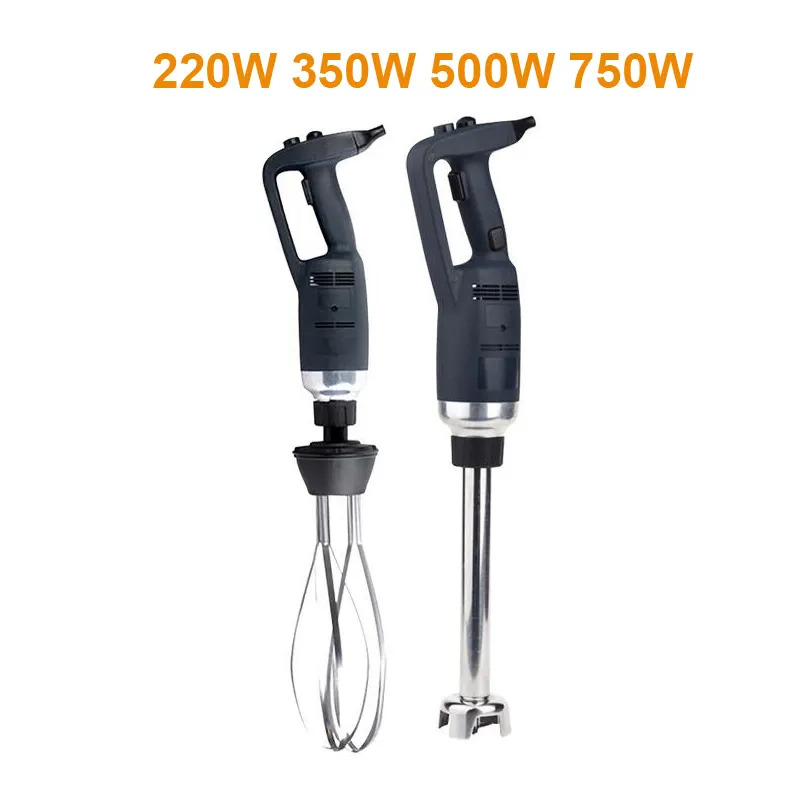 350w 500w 750w Hand held Big power Immersion stick blender commercial variable speed Immersion Blender 4000-2000rpm