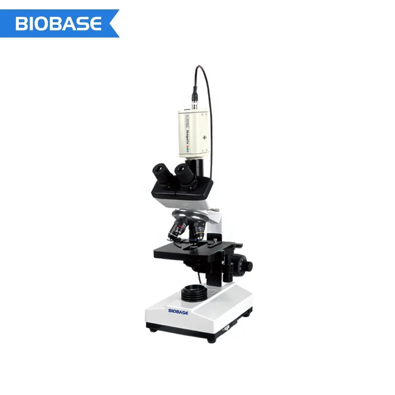 BIOBASE Microscopio Digitale BXTV-1 scorrevole trinocular testa con la macchina fotografica per il laboratorio