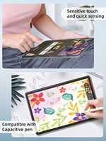 Protection d'écran anti-lumière bleue 2.5D pour Samsung Galaxy Tab S11 S10 S9 FE Plus A11 Film en verre trempé violet Protection des yeux