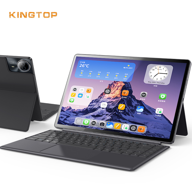 Large Screen 14-Inch 4G Tablet PC 1080p Display 64-bit Octa Core CPU 128GB Storage Dual-Band WiFi Android 14 Entertainment Front