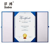 Carpeta para Certificados A4 con Nudo Chino, Estilo Chino, Logotipo Personalizado, Estampado en Relieve, Porta Diplomas, Carpeta para Certificados de Honor