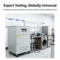 Alimentation électrique à fréquence variable, transformateur régulateur de tension et de fréquence programmable, régulateur de tension AC réglable