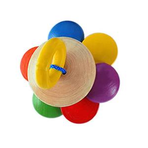 <span class=keywords><strong>Hochet</strong></span> <span class=keywords><strong>Montessori</strong></span> en bois pour bébé, ensemble de hochets écologiques et écologiques - Product Image 4