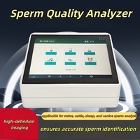 Analyseur de sperme portable intelligent, testeur de qualité du sperme, soutien à l'insémination artificielle, utilisation vétérinaire pour chiens et chats