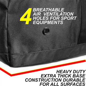 132L 36 "Heavy Duty Extra Large Sports Gym Equipment <span class=keywords><strong>Bolsa</strong></span> de lona de viaje. Fútbol Béisbol Baloncesto Hockey Fútbol Equipo Entrenadores - Product Image 5