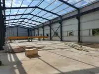 Fabbrica metallo kit di costruzione officina di saldatura strutture in acciaio acciaio magazzino in acciaio al carbonio acciaio inox