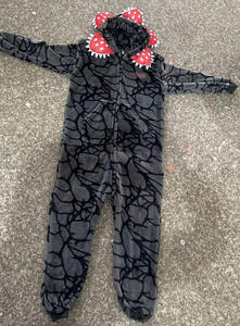 Costume de cosplay de carnaval Demogorgon, combinaison végétale en flanelle, pyjamas assortis pour la famille, peignoir de fête, cadeaux de vacances, <span class=keywords><strong>vêtements</strong></span> M071 - Product Image 3