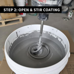 Revestimiento Impermeabilizante de Poliuretano de Alta Elasticidad - <span class=keywords><strong>Membrana</strong></span> Líquida Impermeabilizante <span class=keywords><strong>para</strong></span> Reparación de Fugas en <span class=keywords><strong>Techos</strong></span> y Terrazas - Product Image 2