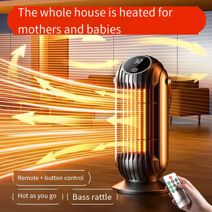 1500W PTC Ceramic <strong>Heater</strong> NFJ009 with Large LED Screen Overheat Protection Remote Control Indoor Electric <strong>Heater</strong> for Family Home - Product Image 4