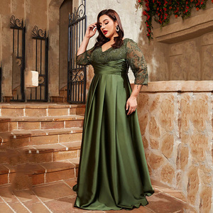 Luxe Groene Mouwloze Lovertjes Formele Avondjurk Vrouwen Elegant Elastisch Vloerlang <span class=keywords><strong>Prom</strong></span> Party Naturel - Product Image 5