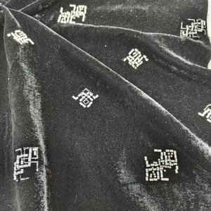 Good Price and Quality Silk Velvet <strong>Fabric</strong> Beads Embroidery Silk Velvet <strong>Fabric</strong> for Dress - Product Image 5