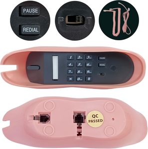 Téléphone de bureau analogique de conception de lèvre de nouveauté à la <span class=keywords><strong>maison</strong></span> téléphone rétro filaire pour la <span class=keywords><strong>maison</strong></span>/bureau/hôtel/magasins/partie/utilisation d'affaires - Product Image 4