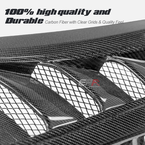 Aile avant décorative en fibre de carbone EPR 2015-2016 pour S555 type an (avant lifting) avec installation facile - Product Image 6
