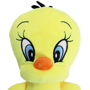 Peluche adorable de l'oiseau <span class=keywords><strong>Tweety</strong></span>, peluche jaune douce de haute qualité avec des yeux brodés réalistes, parfaite pour la maison, la voiture, les voyages - Product Image 5