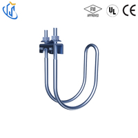Serre-câble rapide haute résistance UTTERLY UTT13 pour assemblage de barre de renforcement latérale pour le support de tuyauterie CVC et de bâtiments commerciaux