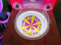 Hotselling sikke işletilen Mini popüler şeker otomat vinç lolipop oyunu çocuklar atari makinesi mutlu pençe makinesi