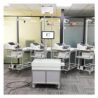 TouchWo Monitor layar sentuh 1920x1080 15 15.6 inci, Monitor layar sentuh ramping untuk industri semua dalam satu