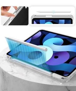 Avec fente pour stylo Tendance Étui en cuir pour tablette iPad A16 Mini Air 4 Pro 13 10e 11e génération Housse de protection Auto Wake/Sleep - Product Image 2