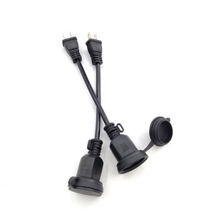 สายพ่วง 3 ช่องเสียบ ปลั๊ก Nema กันน้ำ IP65 สำหรับใช้งานกลางแจ้ง สาย PVC ชนิด SJTOW - Product Image 3