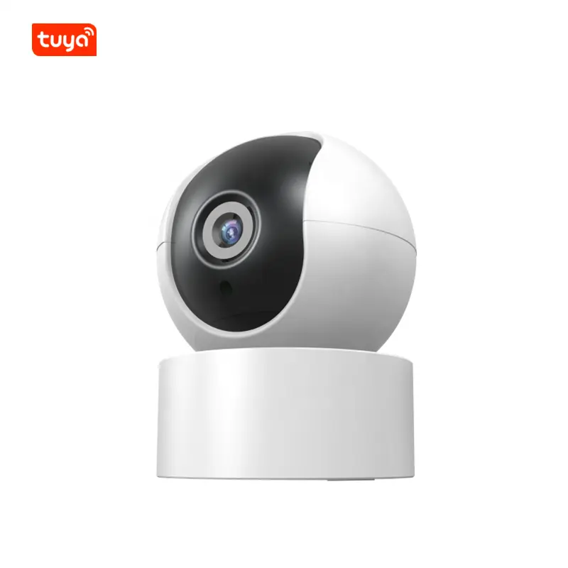 Tuya WiFi Camera 2MP Indoor PTZ Color Dome CCTV Camera Home Security Alarm System Motion Detection Camera