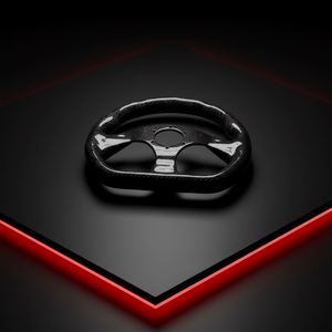 Volante de Carreras de Fibra de Carbono 3K, Diseño Ligero y Hueco para Mejora del Rendimiento Automotriz y Construcciones Personalizadas - Product Image 2