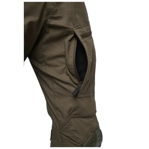 Pantalons de sécurité personnalisés en nylon 66 Ripstop avec genouillères intégrées, pour les entreprises - Product Image 5