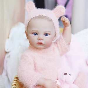 Poupée Reborn Réaliste en Silicone Complet, Nouveau-né Fait Main, Cheveux Personnalisés, Pleure, Endort, Sucette Magnétique, Anatomiquement Correcte - Product Image 4