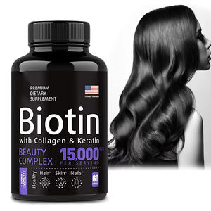 OEM penumbuh rambut Biotin diuji secara klinis untuk pertumbuhan rambut yang lebih tebal dan meningkatkan pertumbuhan rambut <span class=keywords><strong>Herbal</strong></span> Wanita 60 Kapsul - Product Image 6