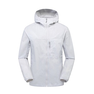 A609 경량 지퍼 아웃도어 재킷 통기성 방수 UPF50 + 자외선 차단 의류 - Product Image 1