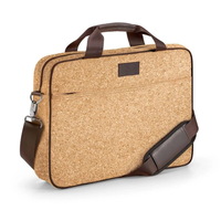 Porte-documents en cuir de liège personnalisé pour les entreprises sacoche pour ordinateur portable de grande capacité étanche