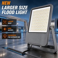 Projecteurs à haute luminosité en alliage d'aluminium 500W SMD LED 6500K pour éclairage de terrains de tennis, éclairage extérieur