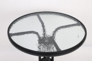 Tavolo da Caffè Personalizzato per Esterni in Vetro e Ferro con <span class=keywords><strong>Mosaico</strong></span>, Tavolo da Giardino per Eventi, Arredamento da Patio, Sala da Pranzo, Cortile, Parco - Product Image 6