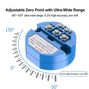Mô đun chuyển đổi tín hiệu nhiệt độ 4-20mA với cảm biến PT100 RTD và bộ truyền tích hợp - Product Image 3