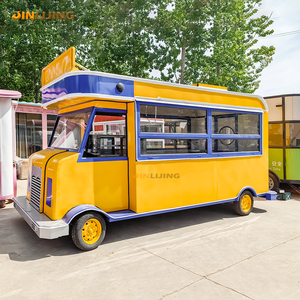 JINLIJING Remorque de restauration personnalisée, bar mobile, jus, bière, entièrement équipée, café, crème glacée, hamburger, pizza, camion de restauration rapide - Product Image 5