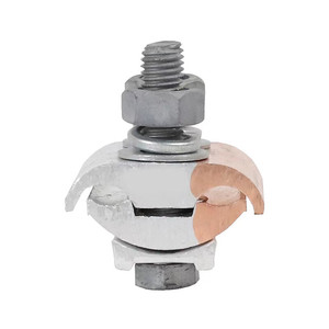 Abrazaderas de ranura paralela de cobre-aluminio, conexión de derivación de conductores, suministro directo de fabricantes de accesorios para cables de alimentación - Product Image 2