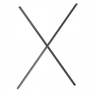 Support Fami System Ar Stiffening Cross L1250 H2510 Bleu RAL5012 - Product Image 3